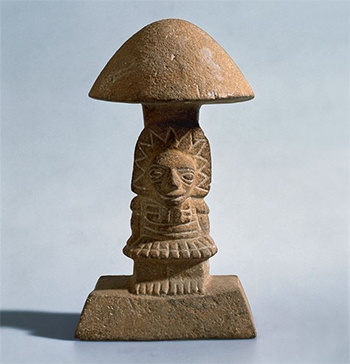 Ancient civilisations depicted mushrooms through their art