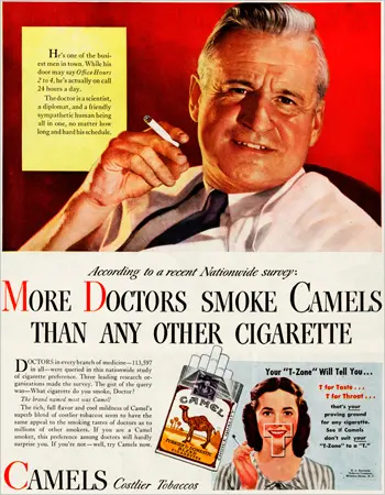 More doctor's smoke Camals
