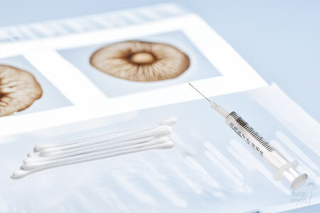 Mushrooms Spore Prints, Swabs and Syringes